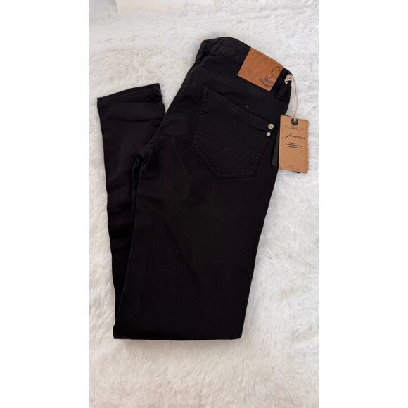 NWT Patrizia Pepe Black Super Skinny Jeans Size 27 Italy - Picture 13 of 14
